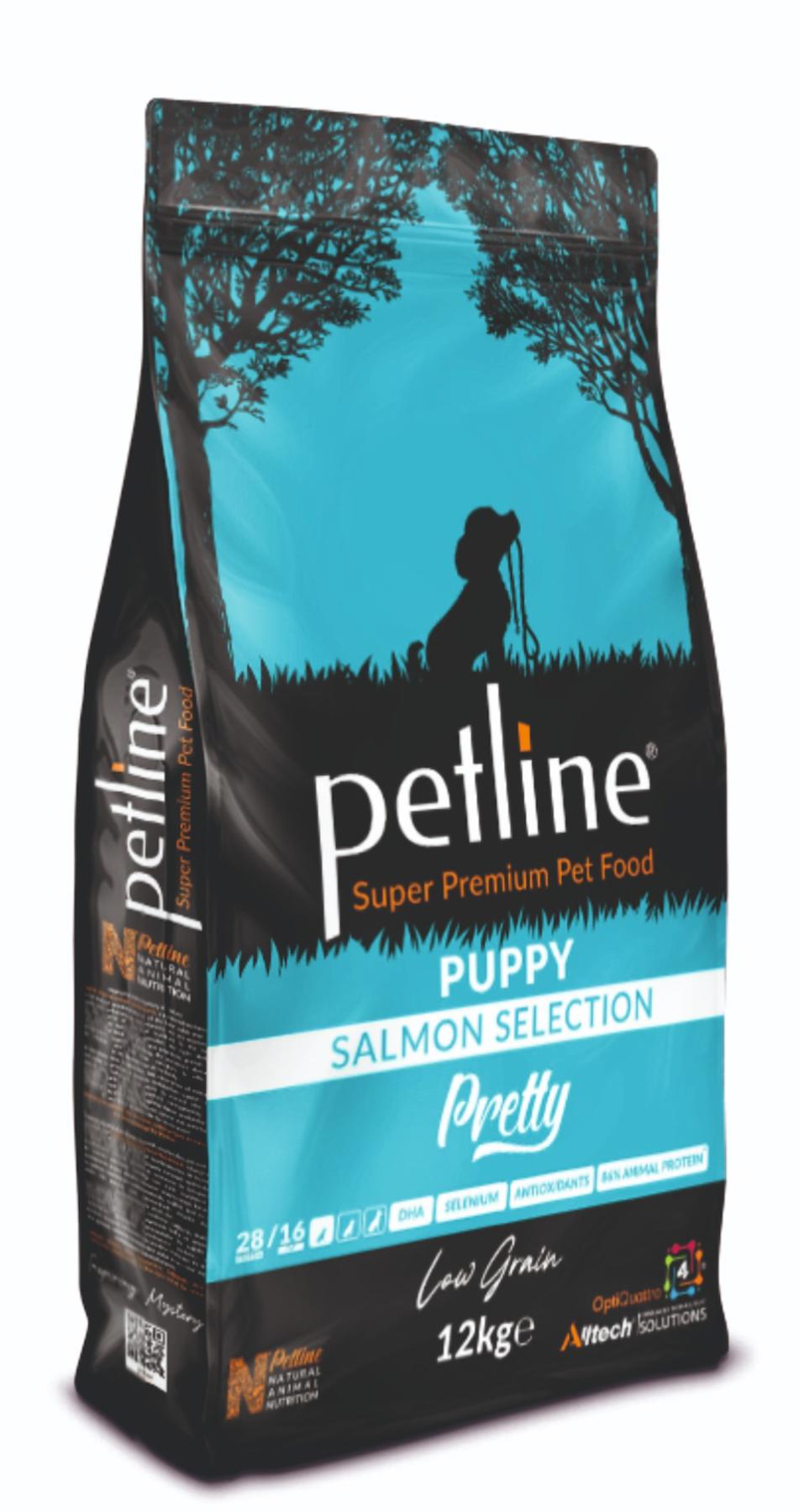 Petline Super Premium Balıklı Tüm Irklar Yavru Kuru Köpek Maması 12 kg
