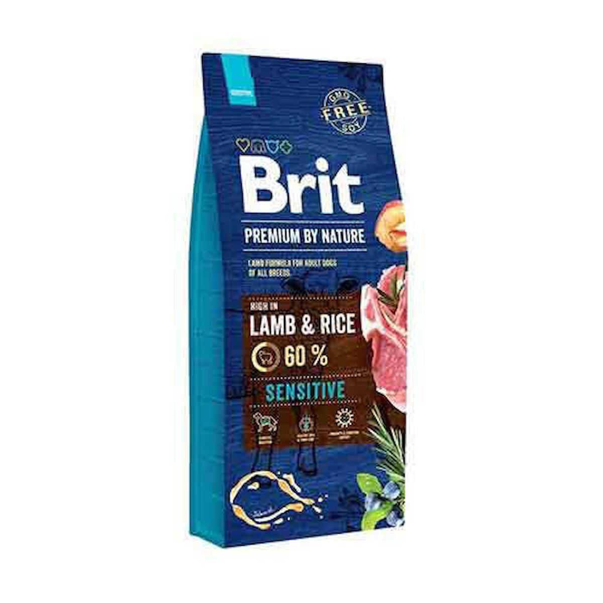 Brit Premium By Nature Kuzu Etli Tüm Irklar Yetişkin Kuru Köpek Maması 15 kg