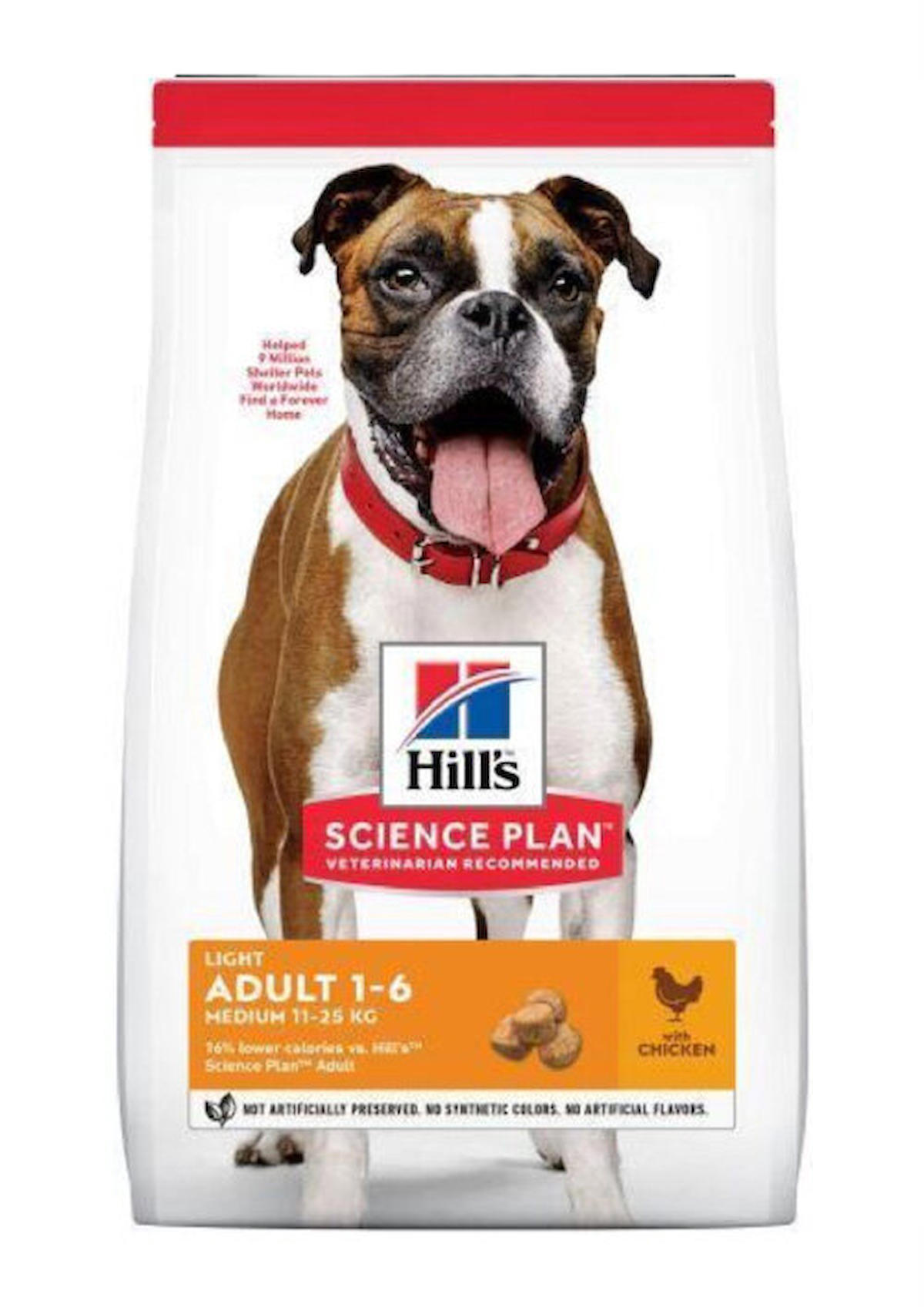 Hill'S Light Tavuklu Tüm Irklar Yetişkin Kuru Köpek Maması 2.5 kg