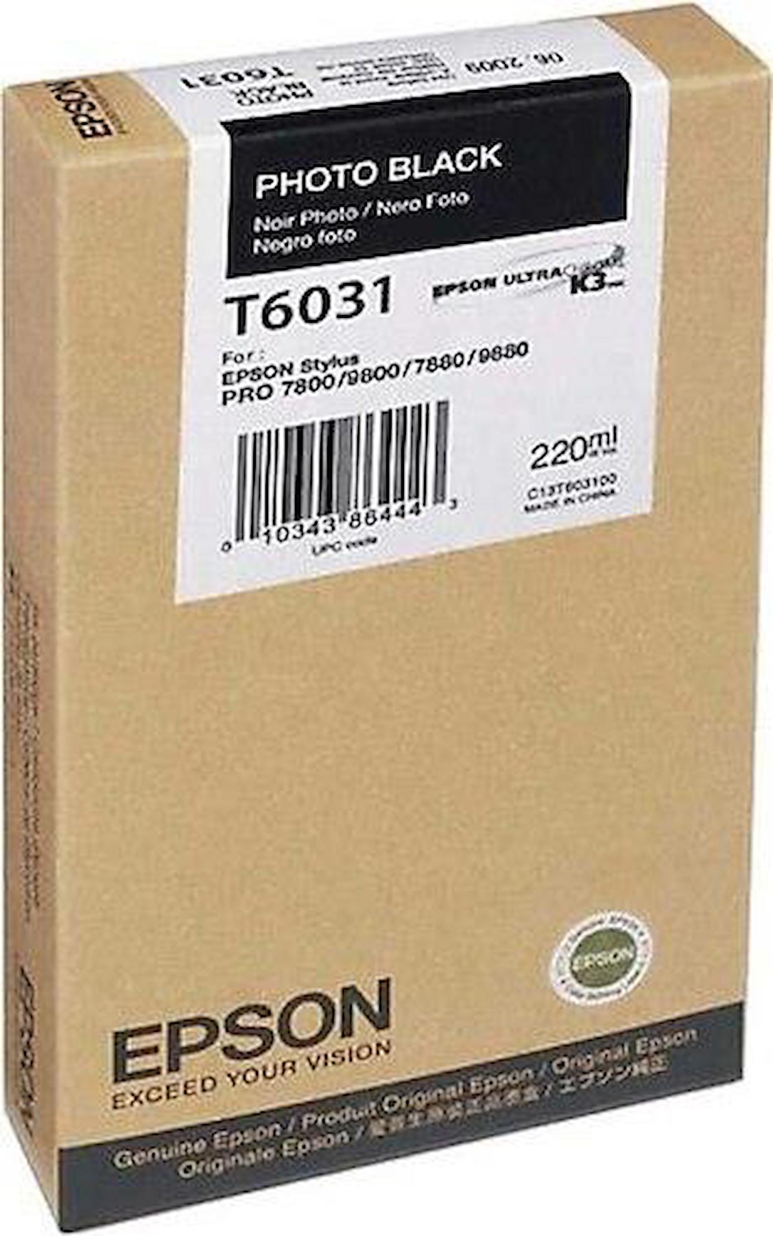 Epson T6148-C13T614800 Orijinal Siyah Mürekkep Kartuş