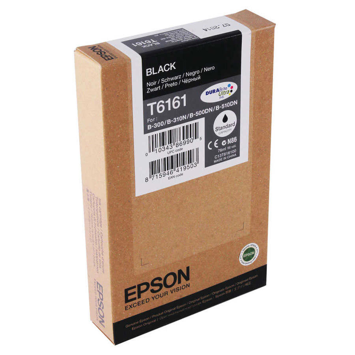Epson T6162-C13T616200 Orijinal siyah Mürekkep Kartuş