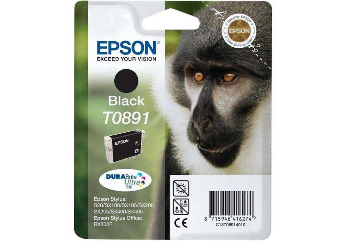 Epson T0891-C13T08914020 Orijinal Siyah Mürekkep Kartuş