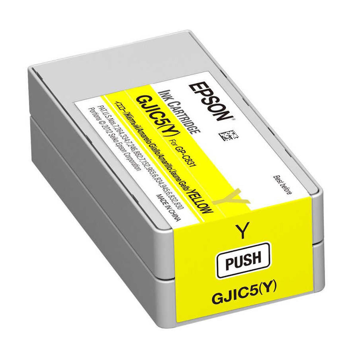 Epson GJIC5-C13S020566 Orijinal Sarı Mürekkep Kartuş