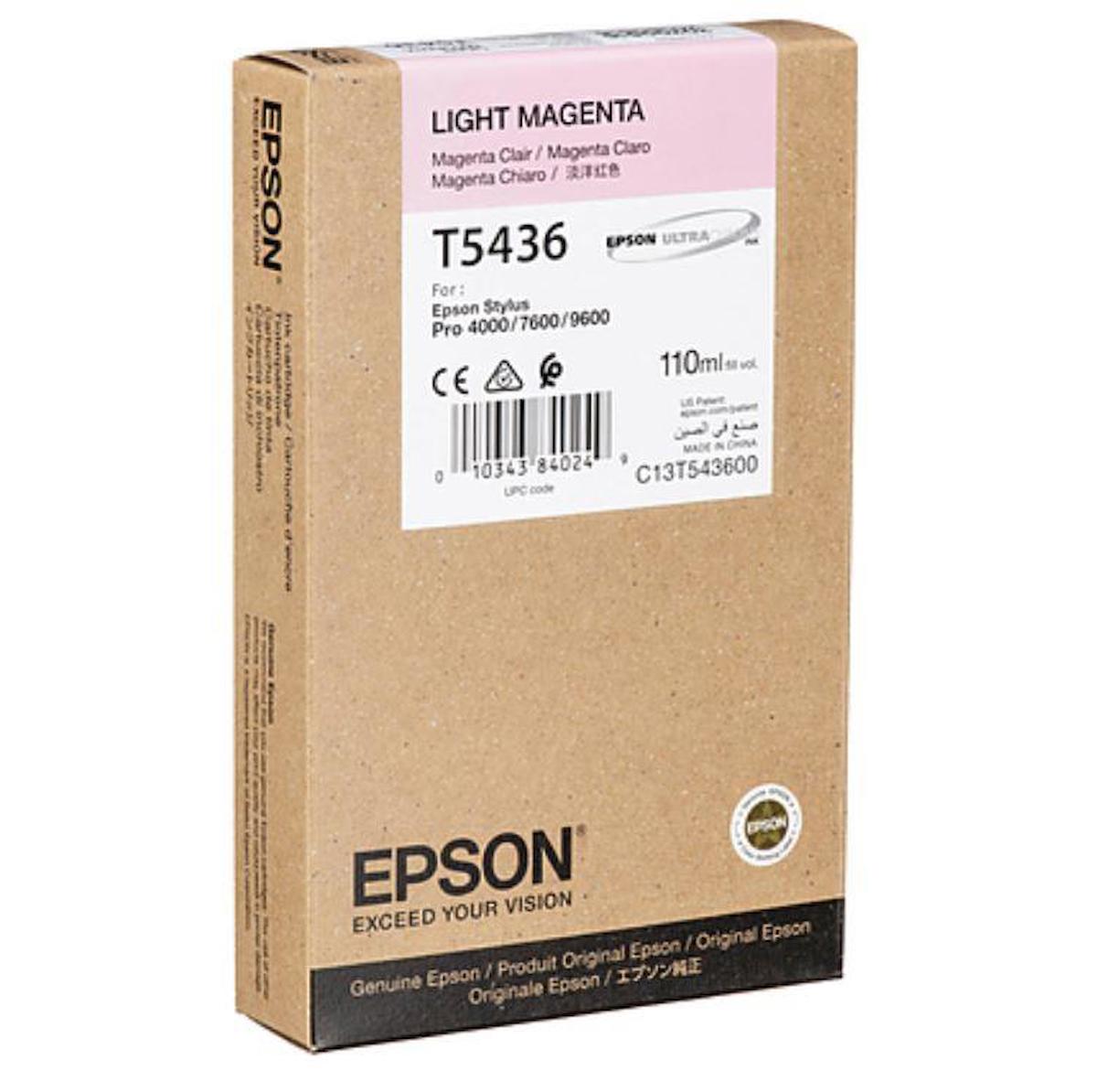 Epson T5438-C13T543800 Orijinal Kırmızı Mürekkep Kartuş