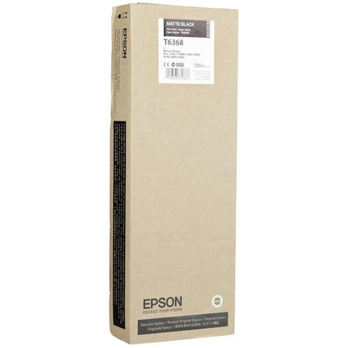 Epson T6368-C13T636800 Orijinal Siyah Mürekkep Kartuş