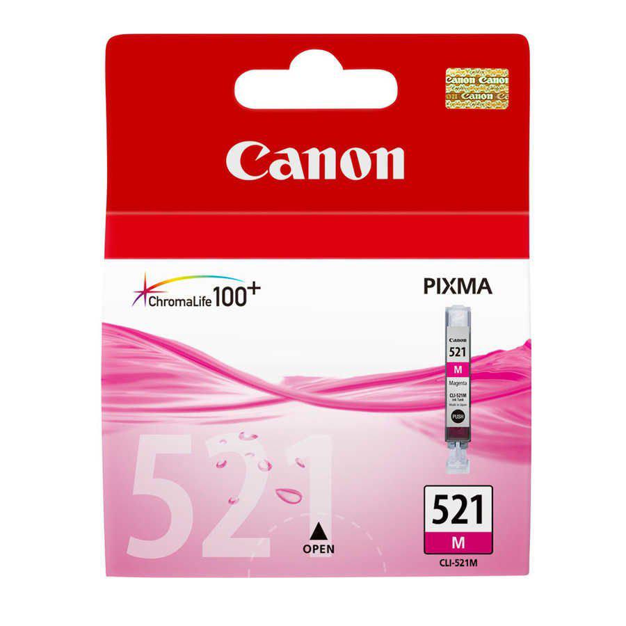 Canon CLI-521M Orijinal Kırmızı Mürekkep Kartuş