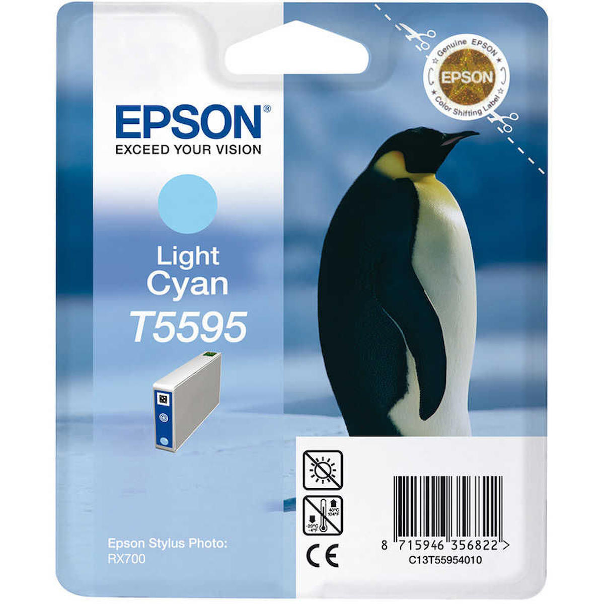 Epson T5595-C13T55954020 Orijinal Mavi Mürekkep Kartuş