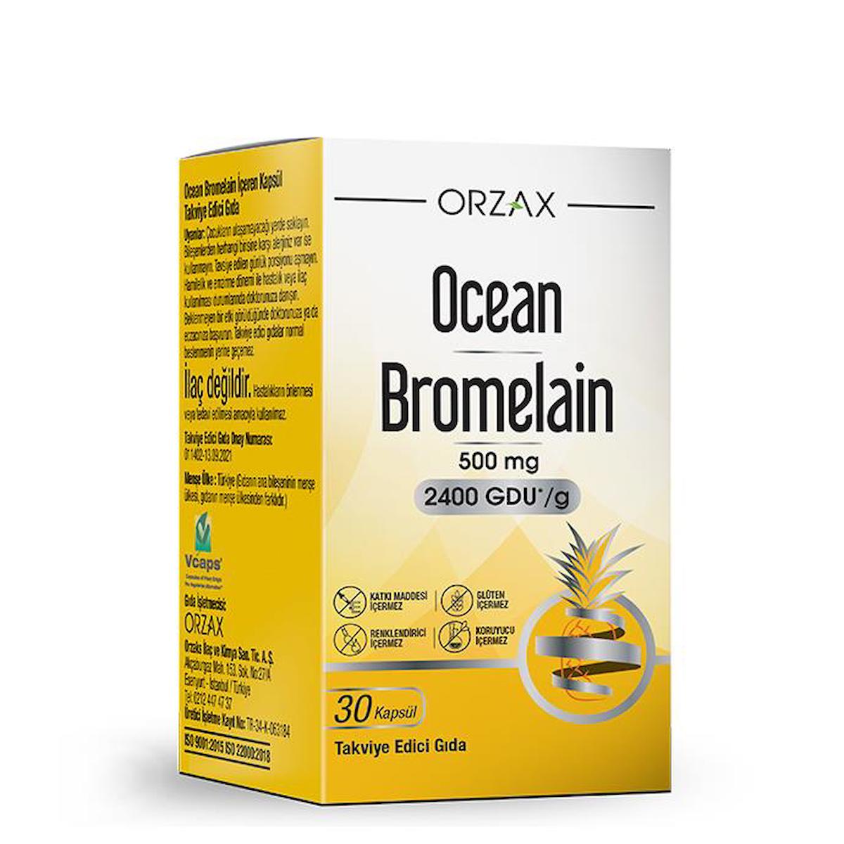 Ocean Bromelain Vitamin 30 Tablet