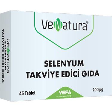 Venatura Selenyum Aromasız Unisex Vitamin 45 Tablet