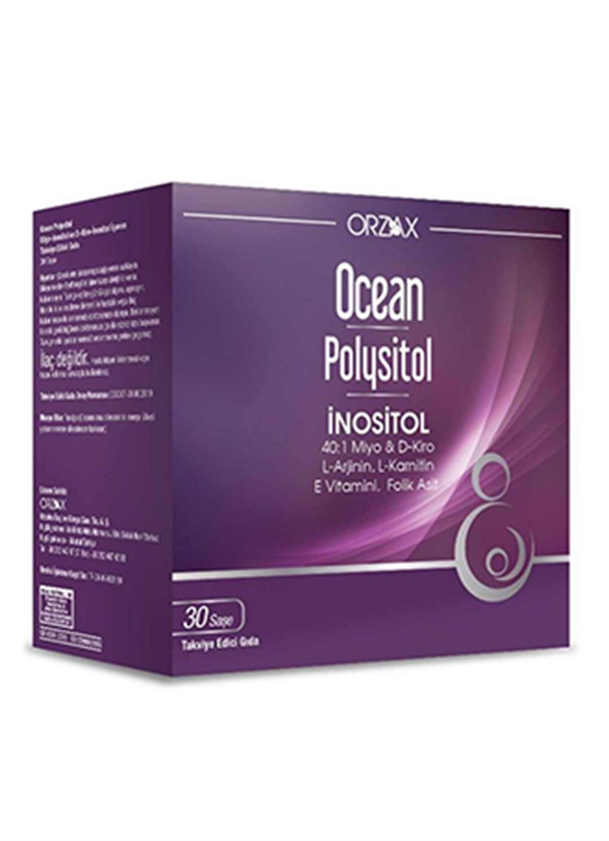 Ocean Orzax Polysitol Aromalı Unisex Vitamin 30 Şase