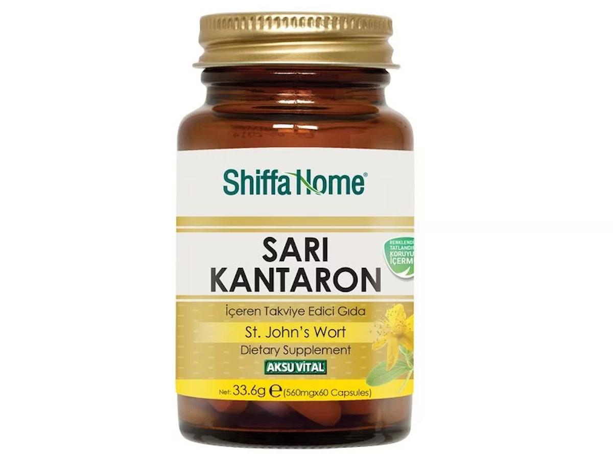 Shiffa Home Kantaron Aromasız Unisex Vitamin 60 Kapsül