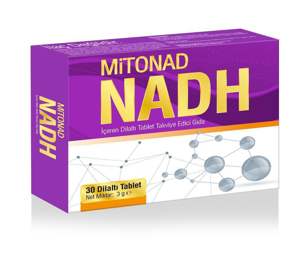 Mito Mitonad Nadh Aromasız Unisex Vitamin 30 Tablet