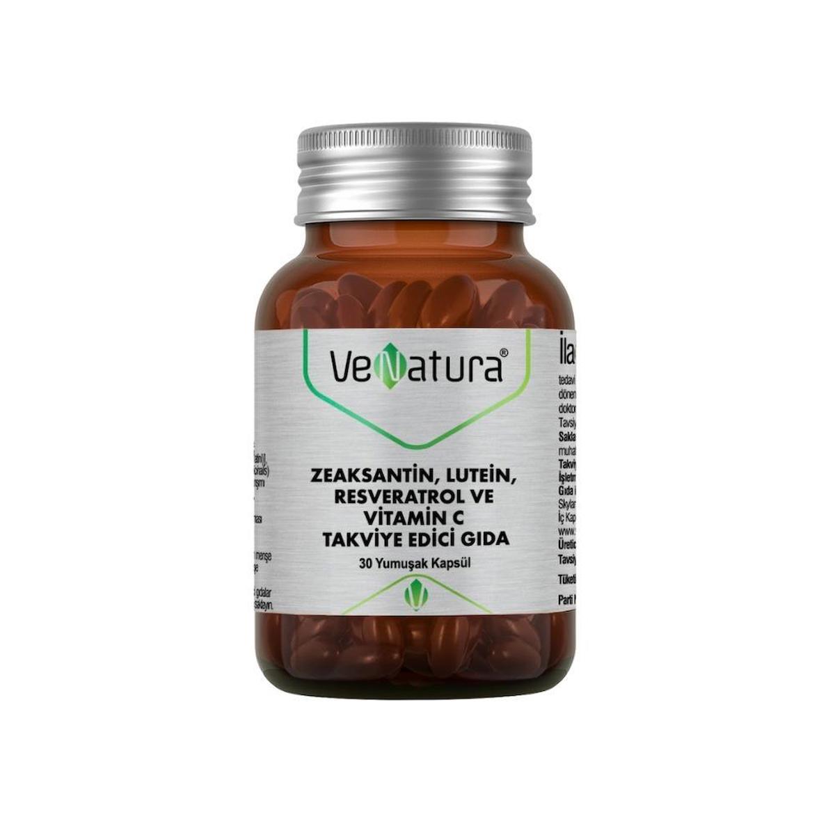 Venatura Lutein Aromalı Unisex Vitamin 30 Kapsül