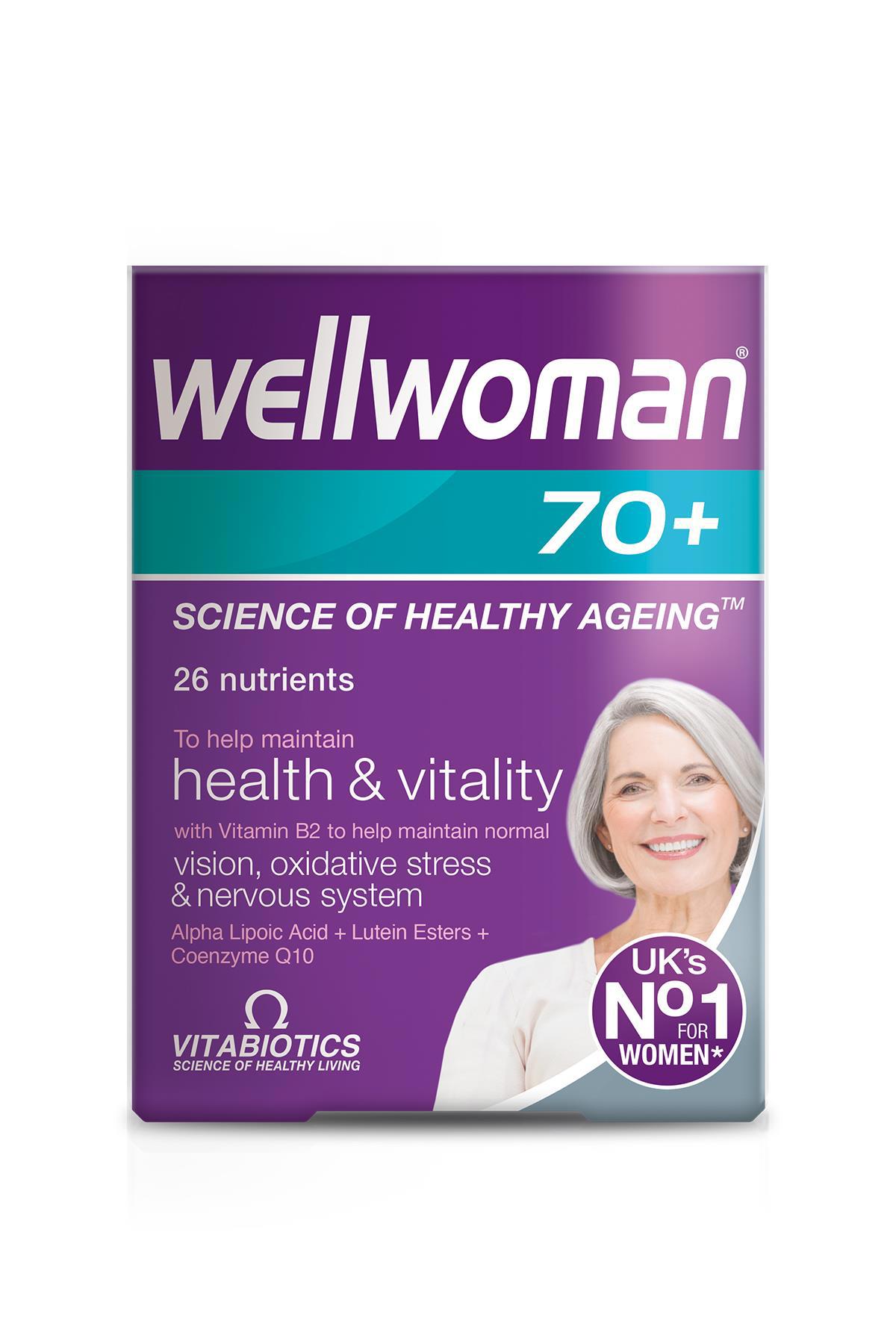 Vitabiotics Wellwoman Aromasız Kadın Vitamin 70 - 30 Tablet