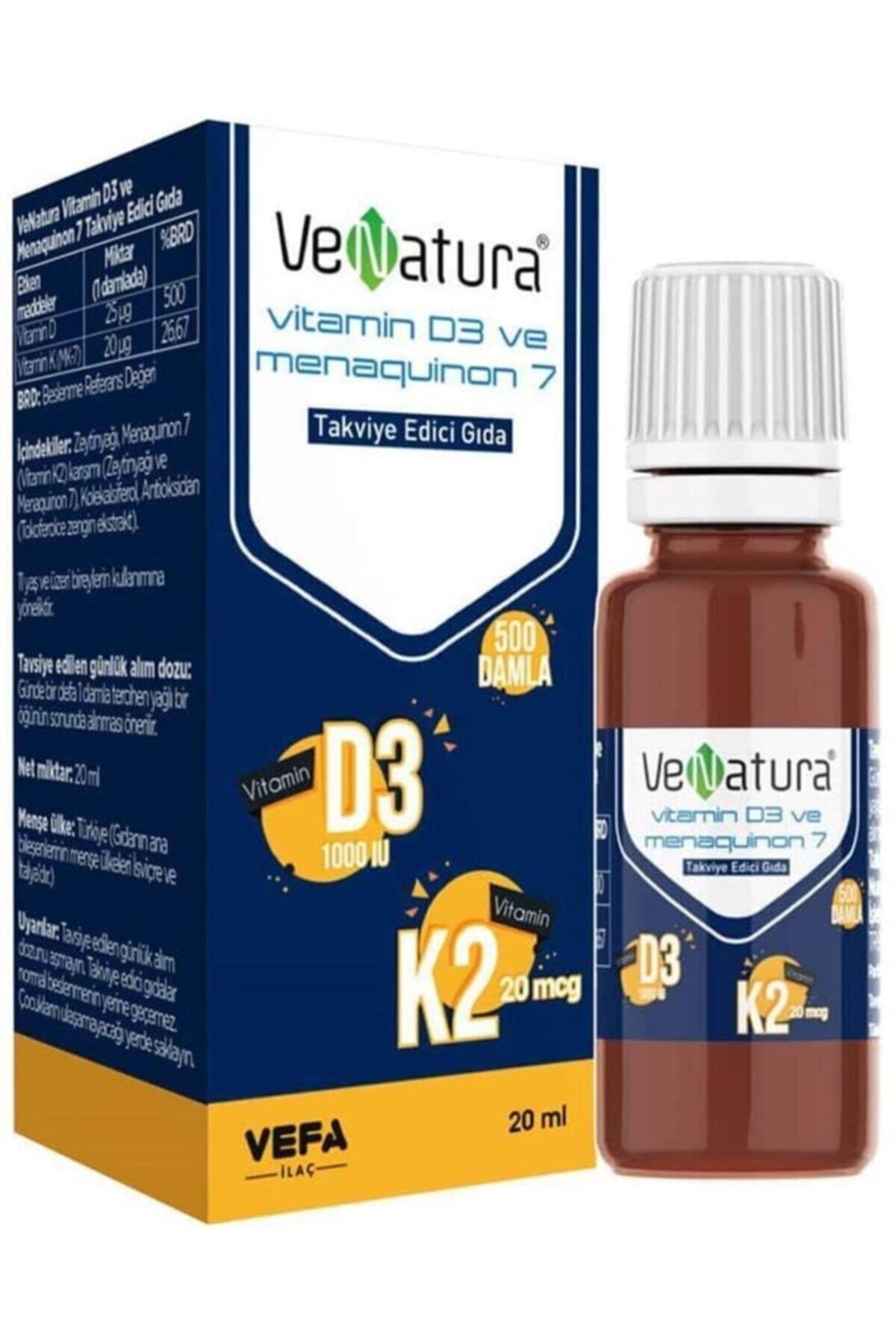 Venatura D3 Vitamini Sade Unisex 20 ml