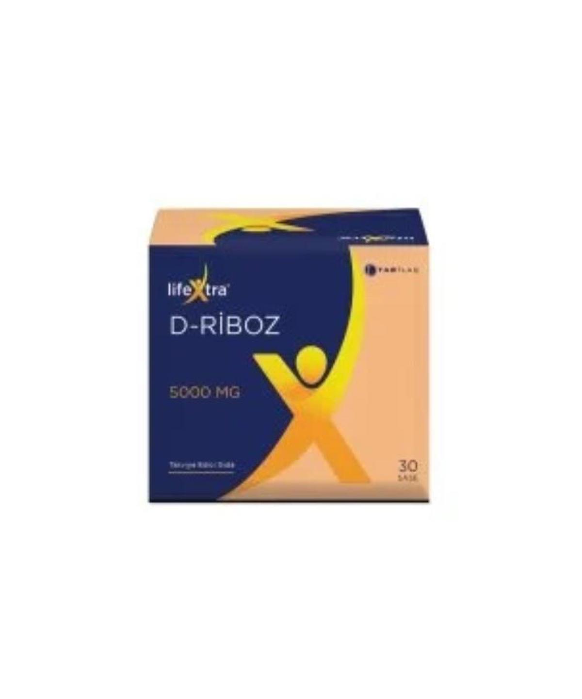 Tab İlaç D-Riboz Aromasız Unisex Vitamin 30 Şase