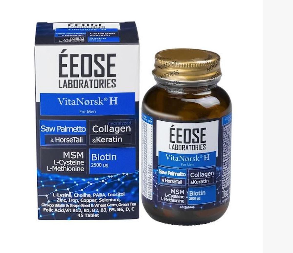 Eeose Vitanorsk H For Sade Erkek Vitamin 45 Tablet