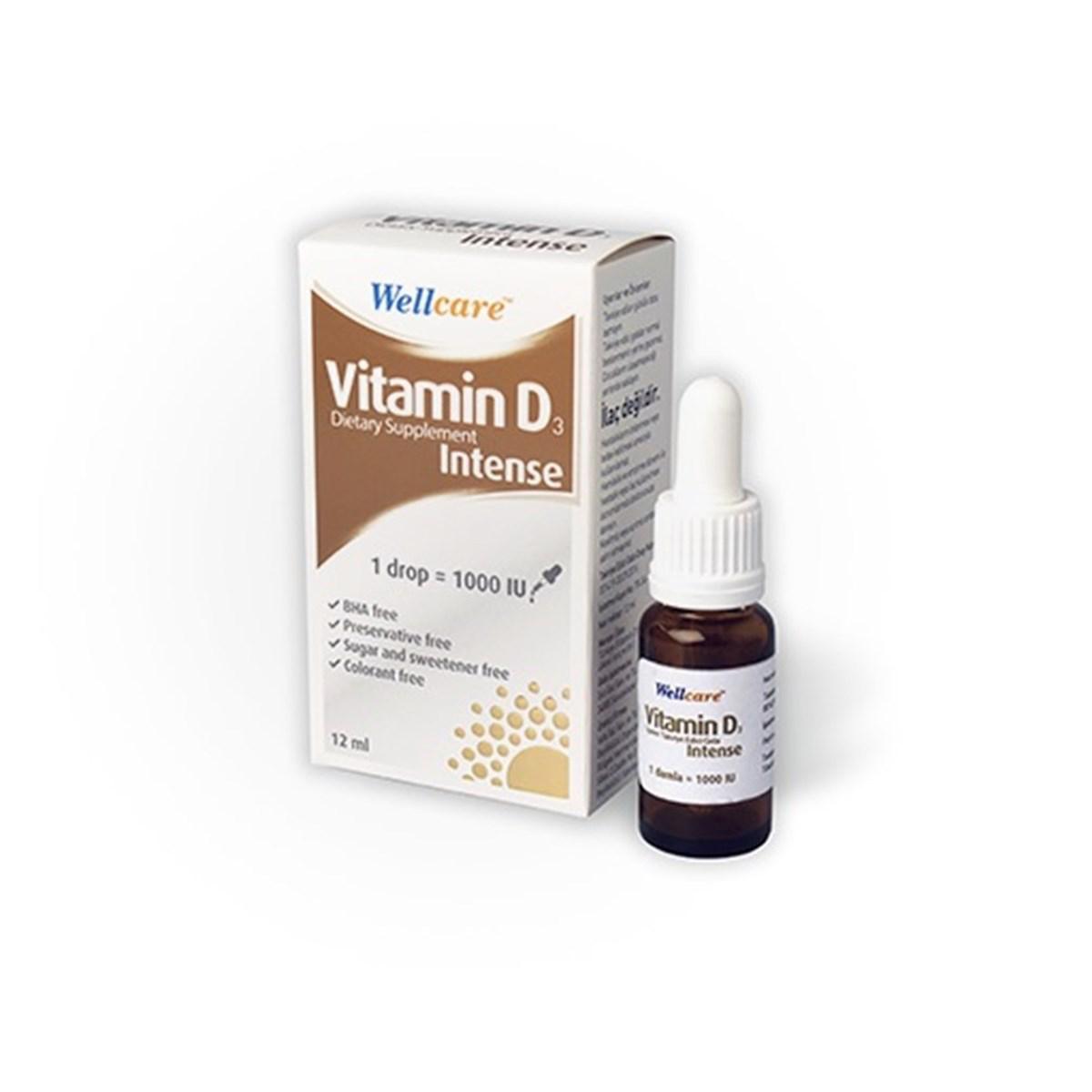 Wellcare Vitamin D Sade Unisex 12 ml