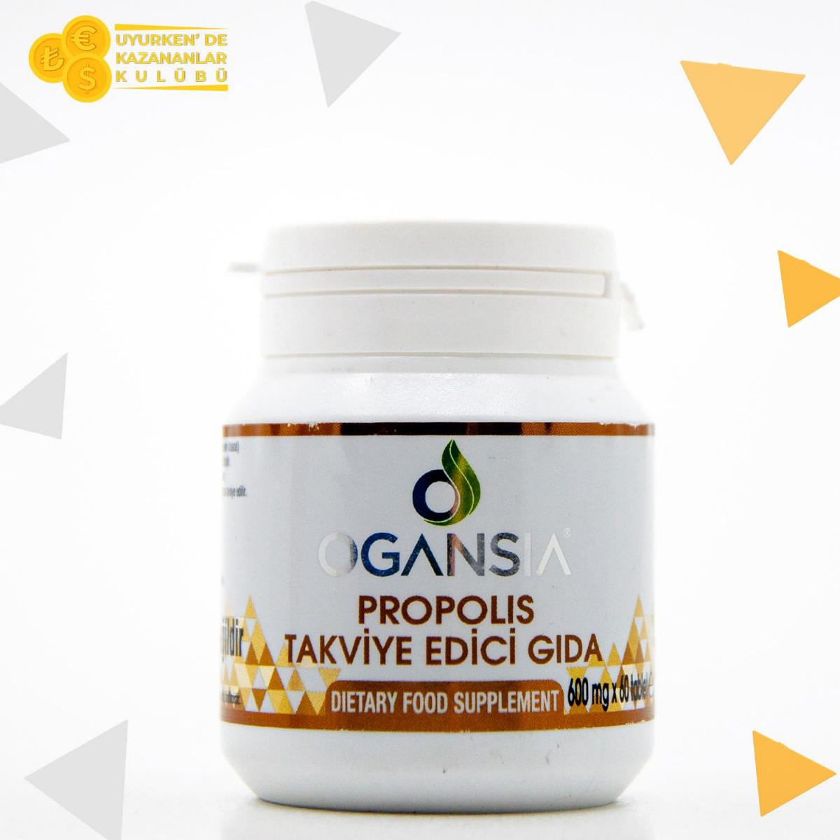 Ogansia Propolis Aromalı Unisex Vitamin 60 Tablet