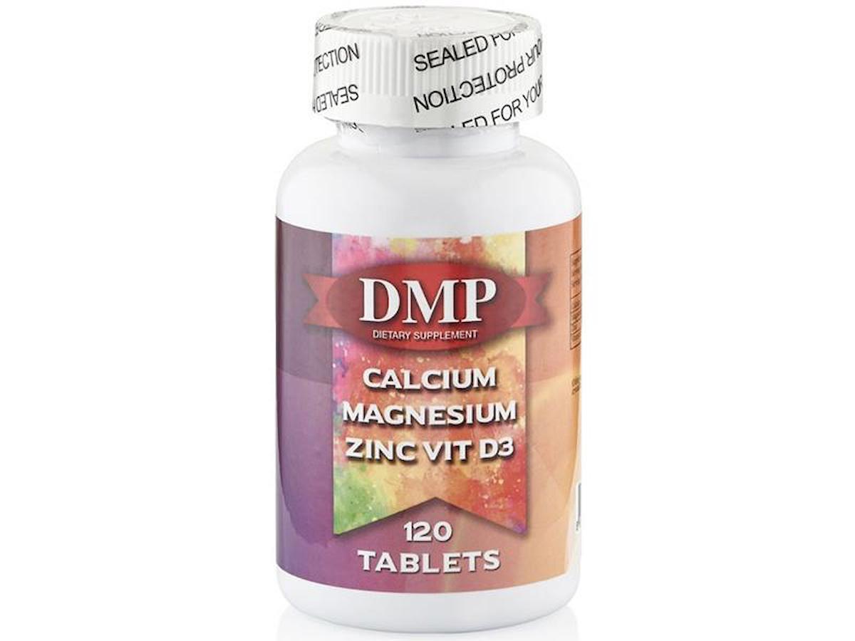 Dmp Kalsiyum Magnezyum Çinko Sade Unisex Vitamin 120 Tablet