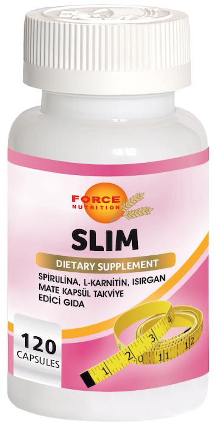 Force Nutrition Slim Aromasız Unisex Vitamin 120 Kapsül
