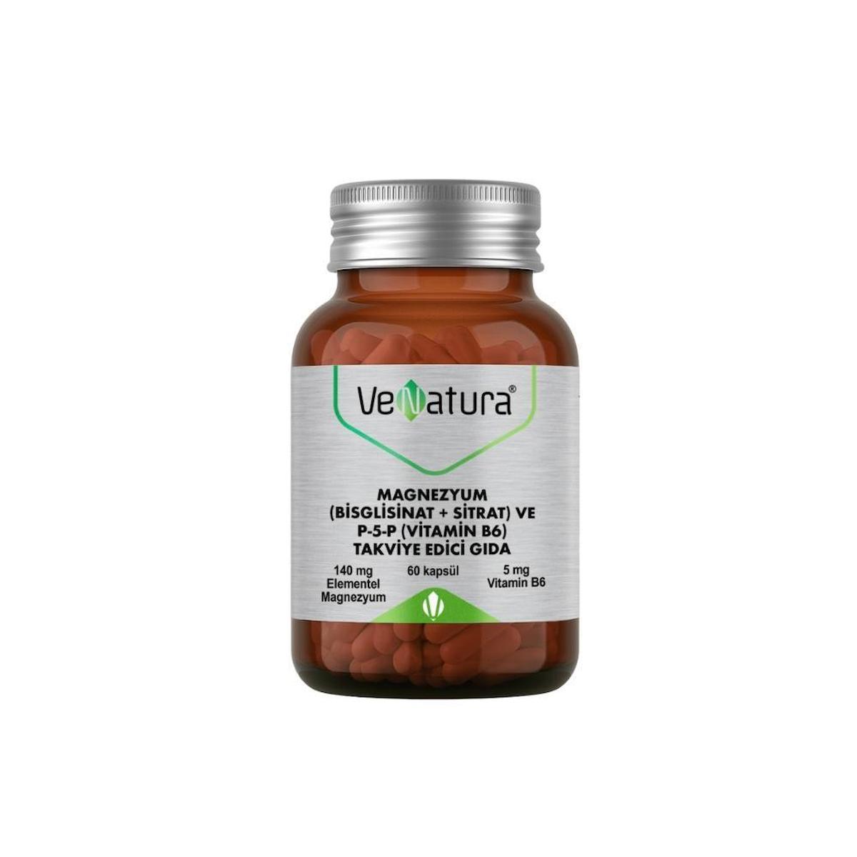 Venatura Magnezyum Aromasız Unisex Vitamin 60 Tablet
