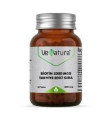 Venatura Biotin Aromasız Unisex Vitamin 90 Tablet
