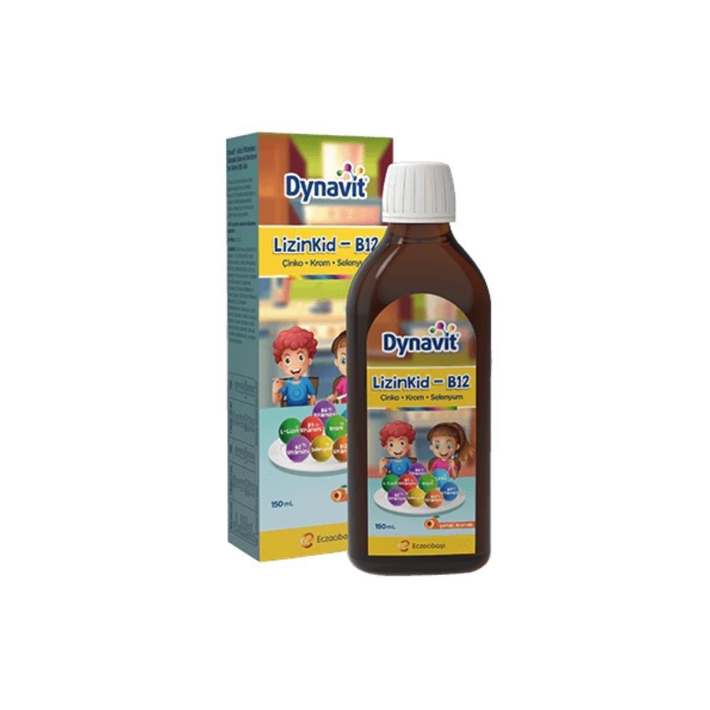 Dynavit Lizinkid-B12 Aromalı Çocuk Vitamin 150 ml
