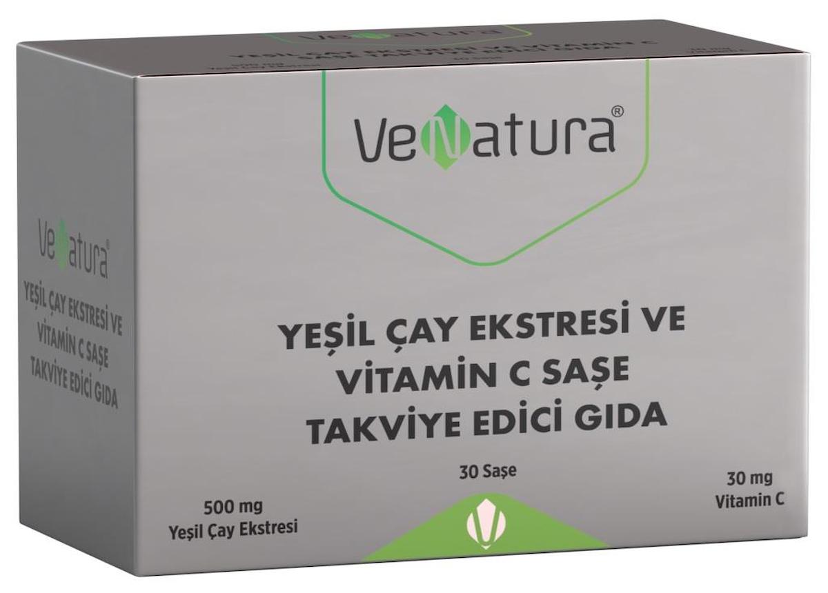 Venatura Yeşil Çay Ekstres Aromalı Unisex Vitamin 30 Şase