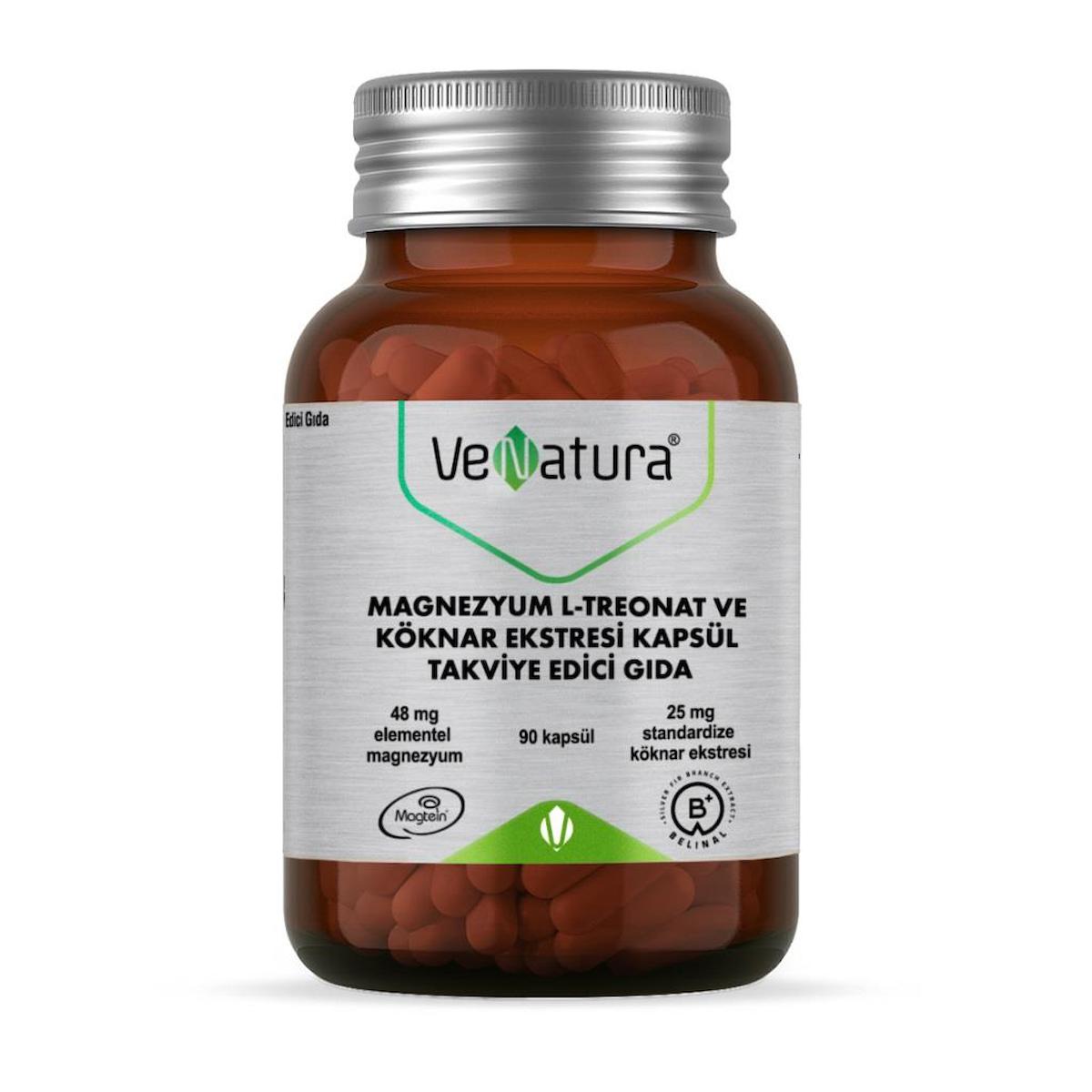 Venatura Magnezyum Aromalı Unisex Vitamin 90 Tablet