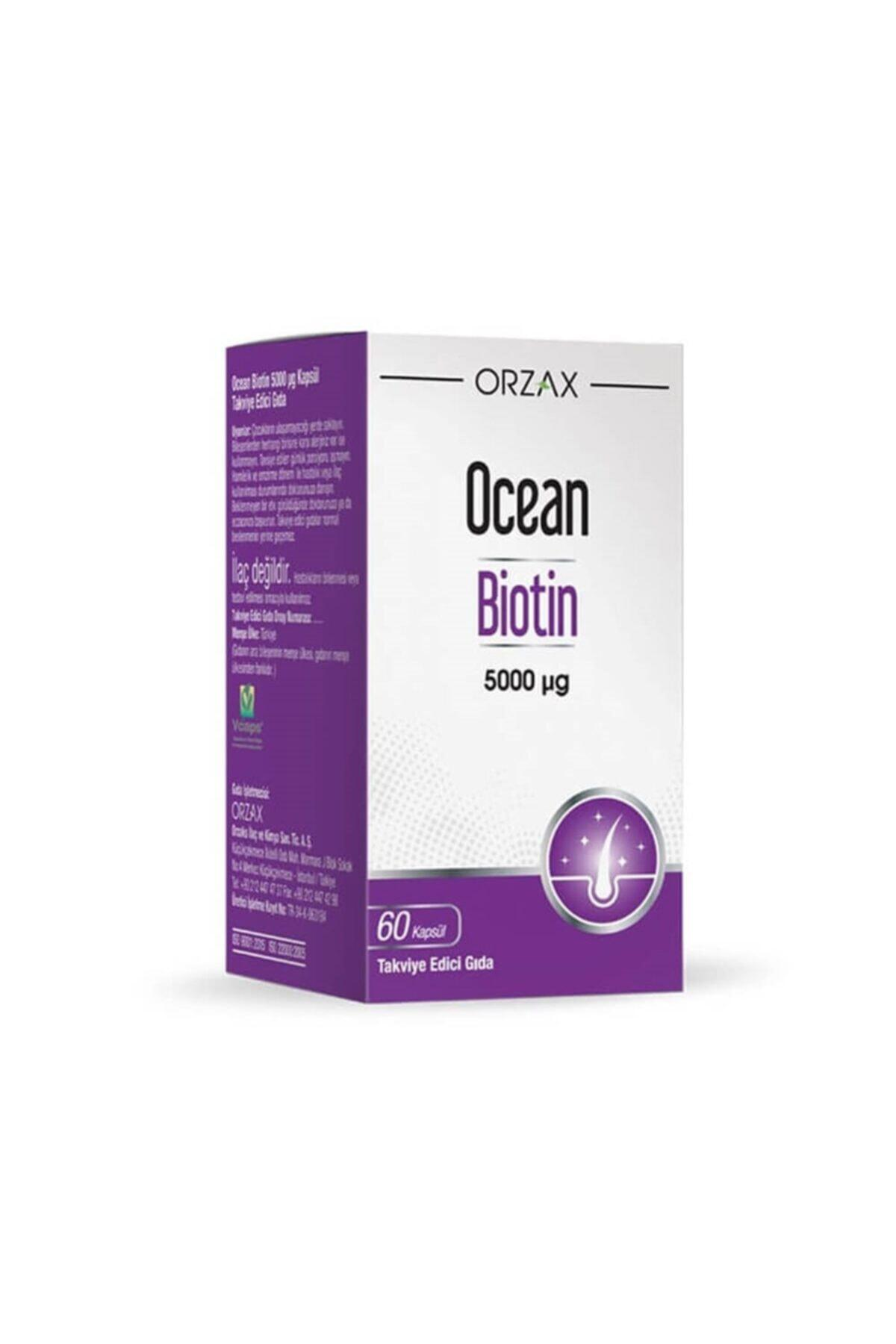 Ocean Biotin Sade Unisex Vitamin 60 Tablet