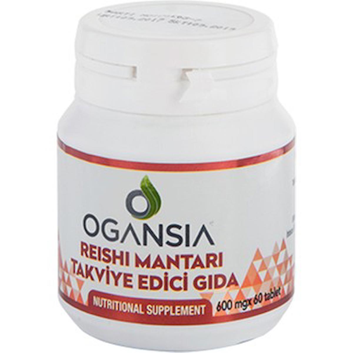 Ogansia Reishi Mantarı Sade Unisex Vitamin 60 Tablet