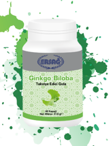 Ersağ Ginkgo Biloba Sade Unisex Vitamin 60 Kapsül