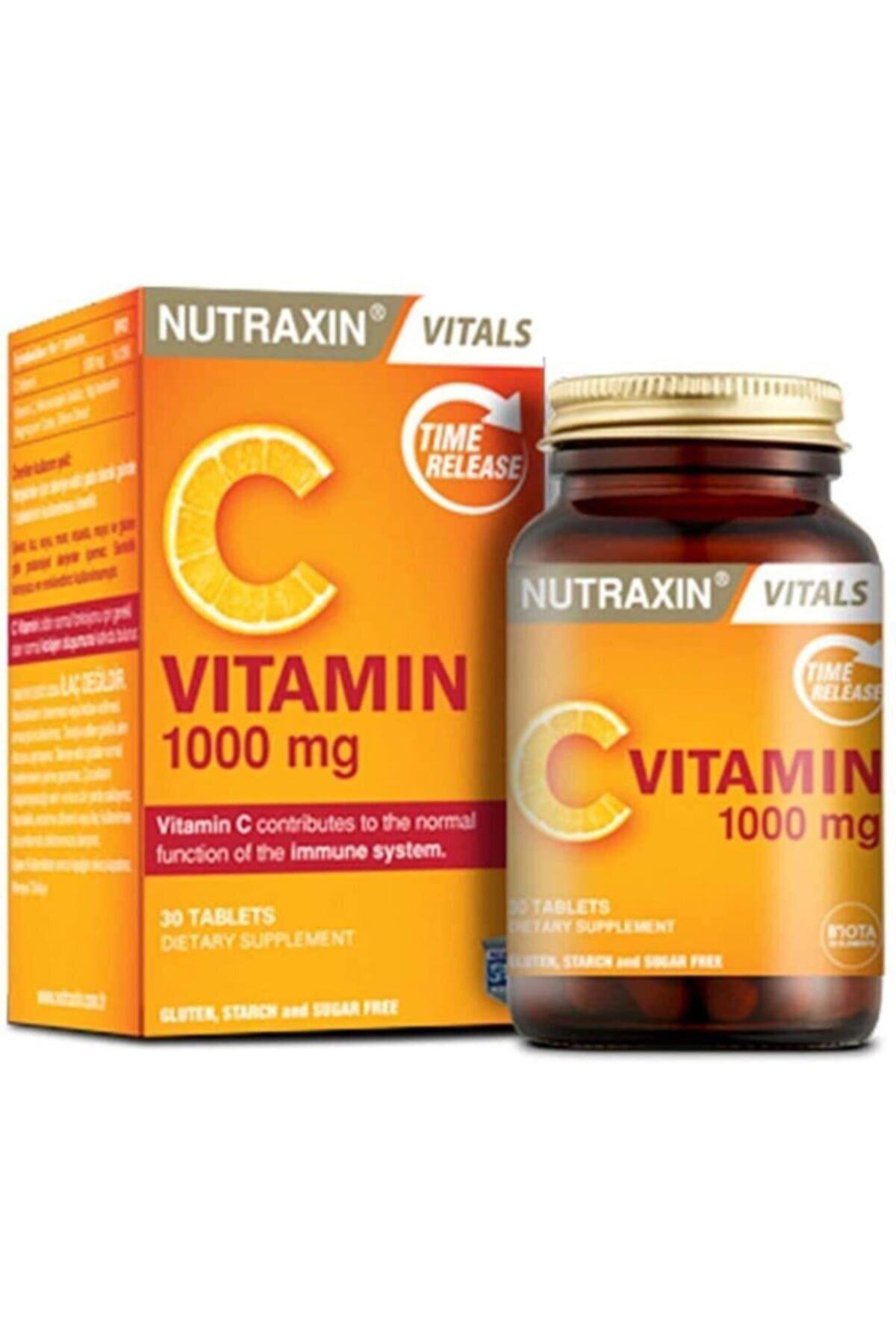 Nutraxin C Vitamin Sade Unisex 30 Tablet