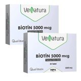Venatura Biotin Aromasız Unisex Vitamin 2x30 Tablet