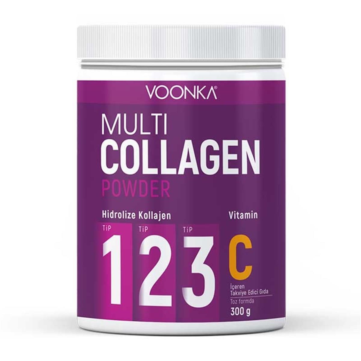 Voonka Multi Powder Toz Kolajen 300 gr