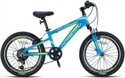 Kron XC75 20 Jant 7 Vites 5 Yaş Mavi Çocuk Bisikleti