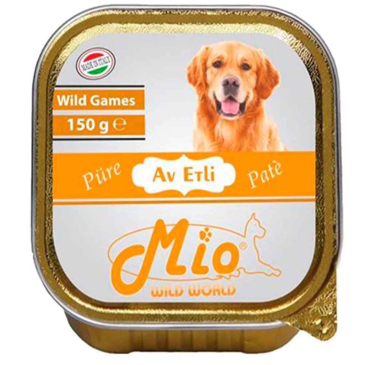 Mio Pate Av Etli Yetişkin Yaş Köpek Maması 150 gr Tekli