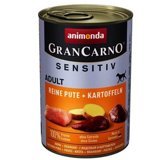 Animonda Gran Carno Hindili ve Patates Yetişkin Yaş Köpek Maması 400 gr Tekli