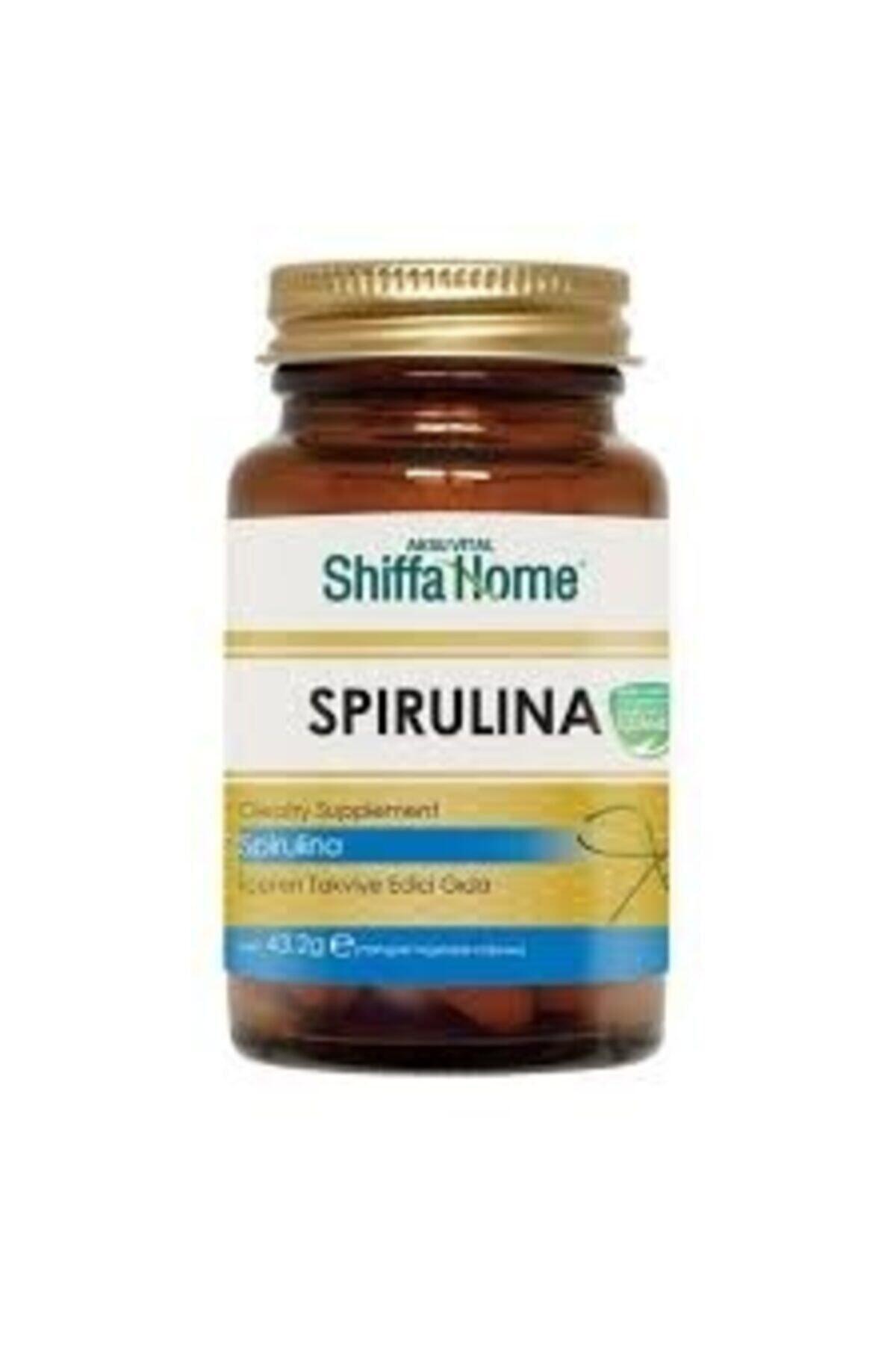 Shiffa Home Spirulina Sade Yetişkin Bitkisel Besin Desteği 60 Kapsül