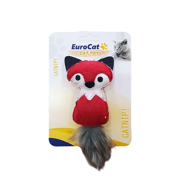 Eurocat Kedi Otlu Isırma Yavru-Yetişkin Sincap Kedi Oyuncağı