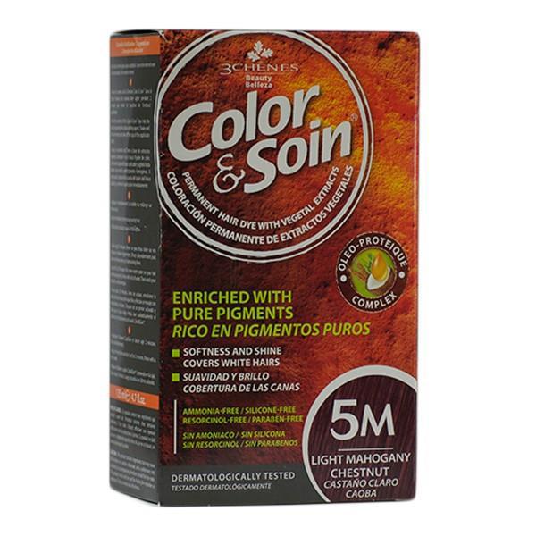 Color Soin 5M Açık Maun Kestanesi Amonyaksız Krem Saç Boyası 120 ml