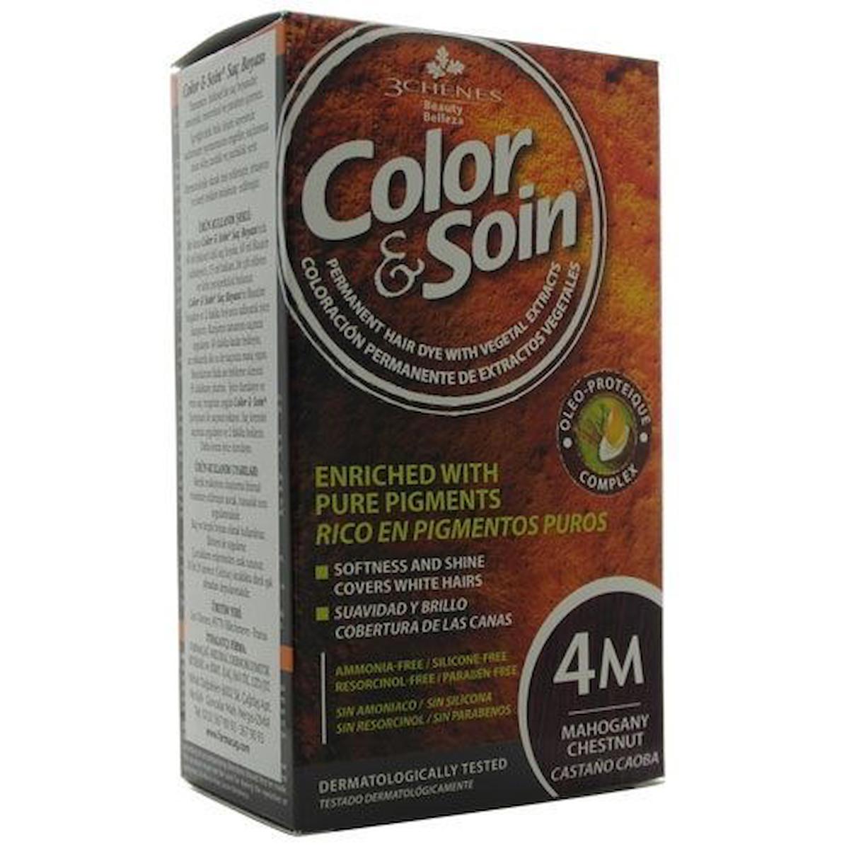 Color Soin 4M Maun Kestanesi Organik Krem Saç Boyası 120 ml