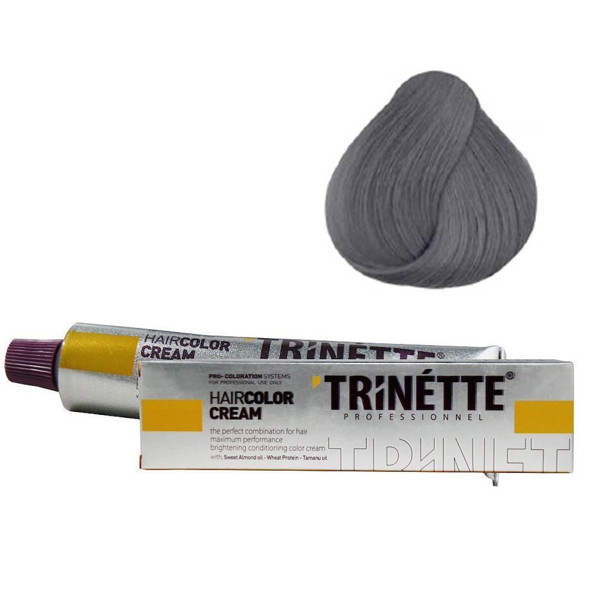 Trinette Gri Krem Saç Boyası 60 ml