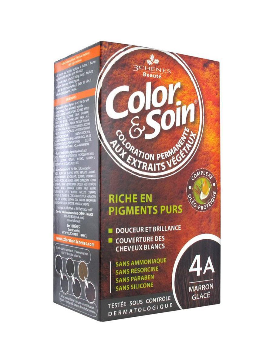 Color Soin 4A Marron Glace Amonyaksız Krem Saç Boyası 120 ml