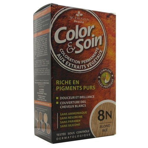 Color Soin 8N Buğday Sarısı Amonyaksız Krem Saç Boyası 120 ml