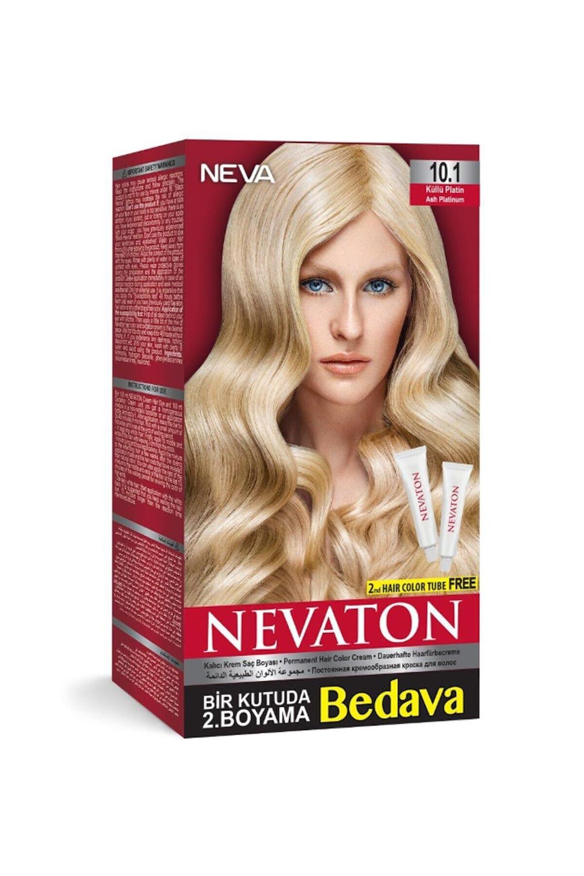 Nevacolor 10.1 Küllü Platin Organik Krem Saç Boyası 50 gr