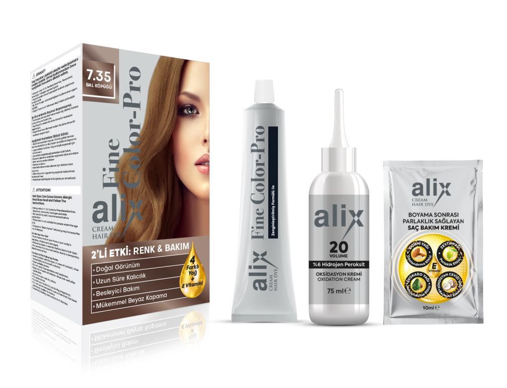 Alix Avien 7.35 Bal Köpüğü Krem Saç Boyası 50 ml