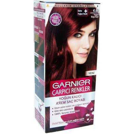 Garnier 4.60 Yoğun Koyu Kızıl Krem Saç Boyası 112 ml