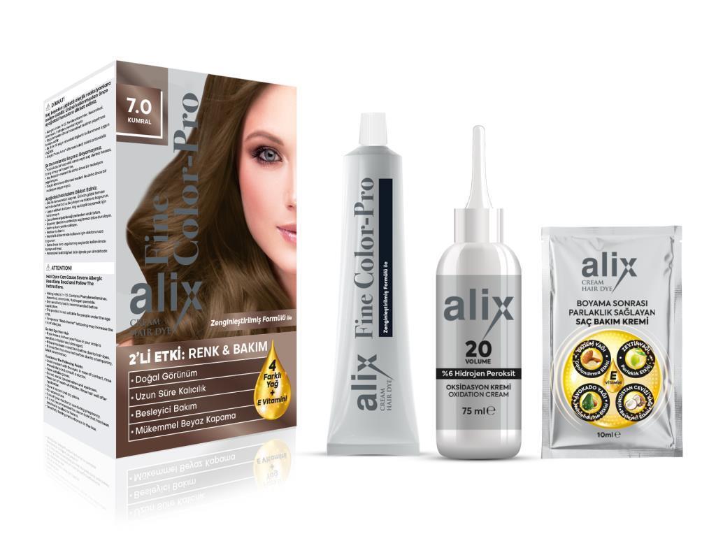 Alix Avien 7.0 Kumral Krem Saç Boyası 50 ml